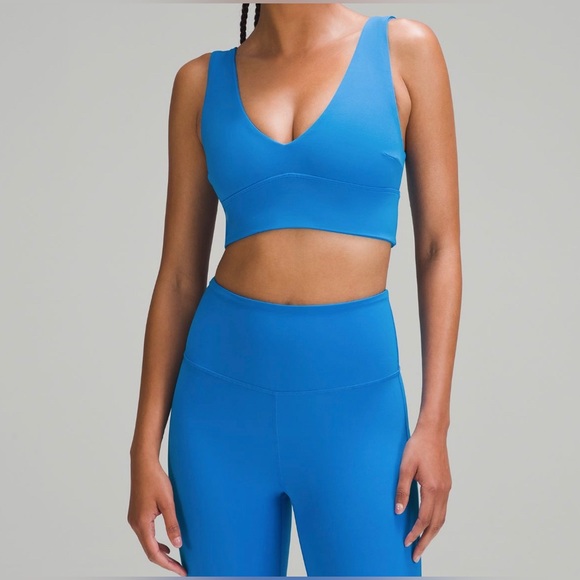 lululemon athletica Tops - NWT lululemon align v neck bra C/D cup size 2 Poolside